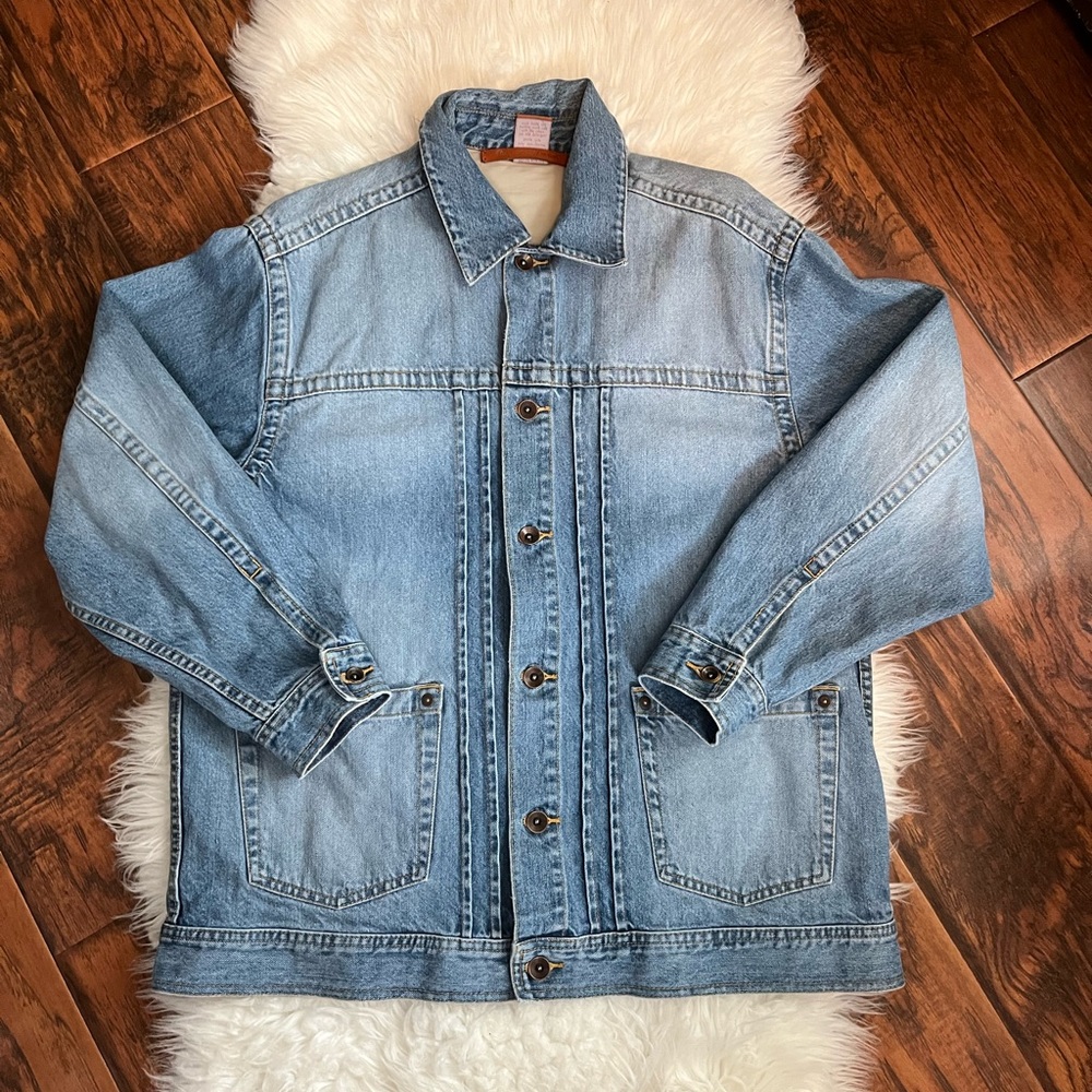 Sean John Denim Jacket Size Large - Picture 12 of 12